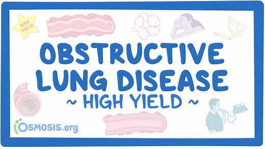 Obstructive lung diseases: Pathology review: Video, Causes, & Meaning | Osmosis