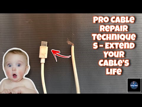Don't Throw It Away! Repair Your Broken Cables Easily Your Wires Last Longer!