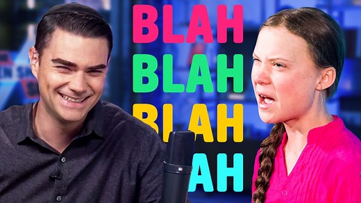 Yelling at a rally of climate change activists, teenage environmental guru Greta Thunberg led them in astonishingly articulate chants directed at those who did not do her bidding regarding the climate, yelling, “No more blah, blah, blah!” Shapiro weighs in. | Ben Shapiro