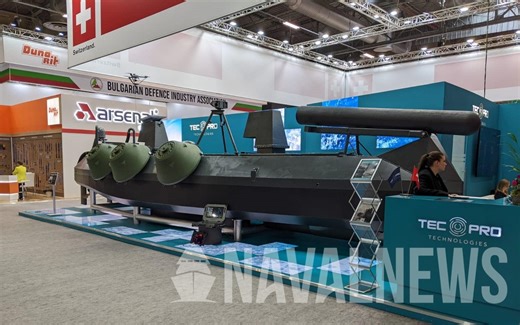 Swiss company Tecpro unveils VIDAR FP USV at Eurosatory 2024 - Naval News