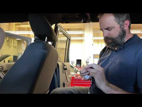 Alpine Speaker Replacement Jeep Wrangler JKU Rear Sound Bar Speakers Install