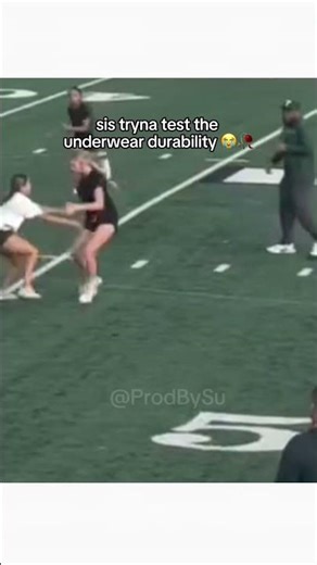 she grabbed the WRONG flag 🙏💀