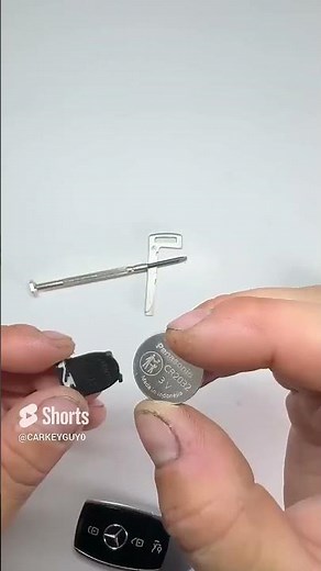 HOW TO CHANGE MERCEDES KEY BATTERY