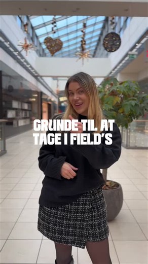 🖤 DERFOR SKAL DU VÆLGE FIELD’S PÅ BLACK FRIDAY 🛍️ Fredag den 28. november går det løs – og som Field’s Premium-medlem får du det hele med: ✔️ Stærke tilbud og det bedste butiksmix ✔️ Ekstra åbent fra kl. 08.00 til 24.00 ✔️ 4 timers gratis parkering ✔️ Vind din kvittering tilbage ✔️ Spin lykkehjulet kl. 9 og 13 – præmier for over 70.000 kr. 🎯 Hvad håber du at finde på Black Friday? Skriv i kommentarfeltet – vi glæder os til at se dig i Field’s! | Field's