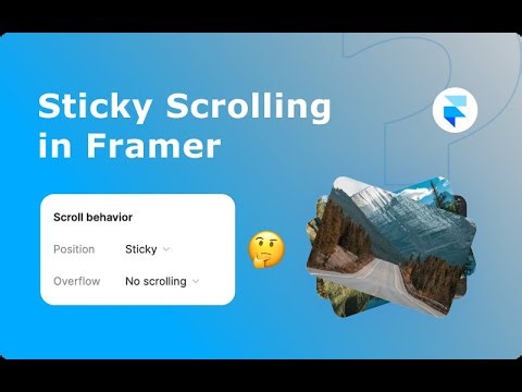 Learn Sticky Scroll Animations in just 4 Minutes 🔥