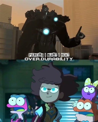 Titan Cameraman #vs Anne Boonchuy #skibiditoilet #amphibia #edit