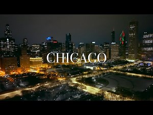 Chicago 4K Drone Night Tour | A Cinematic Tour through The Windy City🌃 | Road to 100