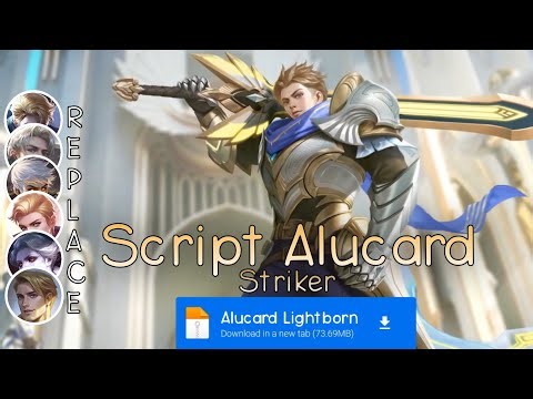 Script Skin Alucard Lightborn - Striker No Password | Full Effect Voice | Patch Terbaru