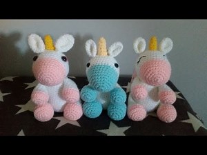 Tuto licorne amigurumi