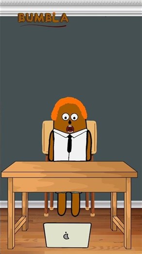 Very embarrassing zoom 😭 #bumbla funnyshorts #shorts