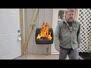 30,000 BTU Greenhouse Ventless Gas Heater Installation