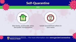 ‪Confused about the Do’s and Don’ts of Self-quarantine? ‬ ‪▶️ Here’s what you need to know to help #StopTheSpreadBDA.‬ ‪#BDACOVID19 #Bermuda ‬ | The Government of Bermuda