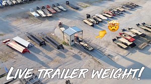 Live trailer weight - knowing the exact weight of your trailer, preventing overloads, and ensuring accuracy. 🎯 #DiamondC #TrailerManufacture | Diamond C Trailers