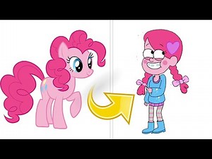 MLP Pinkie Pie as Gravity Falls