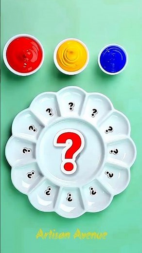 Paint mixing 🎨 ! Let's get into white + white