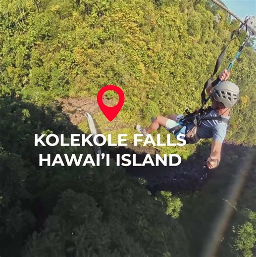 KoleKole “Sacred” Falls are just one of the waterfalls our Zipline Adventure goes across! It’s a 250ft waterfall, so our guests are zipping 400ft in the air to catch these beautiful views. 🌺 Interested in booking with us? Go online at www.ziplinetourshawaii.com 🏝️ to join our Zipline Adventure! Special thanks to our guest Justin for this amazing video footage! ☀️ #akakafalls #hawaiiziplineadventures #HawaiiZiplineTours #EpicViews #zipline #hawaii #vacation #hawaiitiktok #trending #ig #fb #tik 