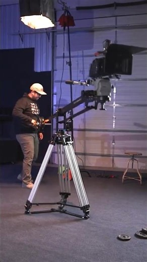 Proaim 7' Wave-2 Camera Jib Crane | Pan Tilt | Dolly Stand | Gimbal Compatible
