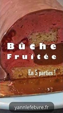Bûche Fruitée Facile en 5 Étapes : Biscuit Joconde & Mousse Fruits Rouges !