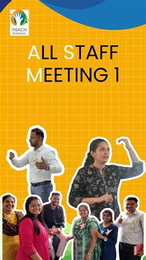 iTeach Schools on Instagram: "This year’s first All Staff Meeting was all about celebrating the hero within each of us — our iTeach-ers, leaders, and everyone who makes iTeach what it is from Pune and Navi Mumbai. 💙 From brain-tickling Socratic seminar in Pune 🧐 to leadership team podcasts in Navi Mumbai 🎙️, from heartfelt conversations on socio-emotional learning 💭 to a special guest reminding us that every education model has its own magic ✨ — we learned, we laughed, and we left inspired. 