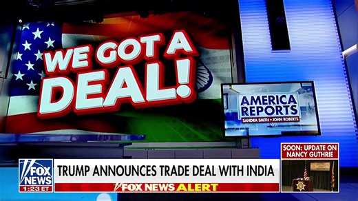 Trump announces major trade deal with India, includes halt to Russian oil purchases