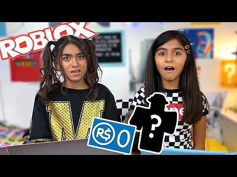 Spending ALL My Sisters Robux *OOPS* Roblox Shopping Spree