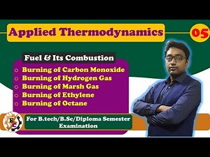 Combustion of GASEOUS FUEL| Burning of different gases |Applied Thermodynamics by Aditya Sir