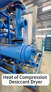 Heat of Compression Desiccant Air Dryer | Zero Purge Energy Saving Solution