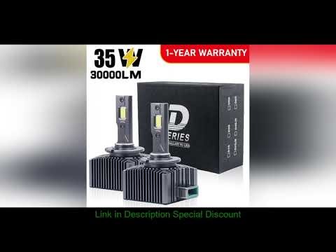 D SERIES D1S LED Car Headlights HID Bulbs D2S D3S D4S D5S D8S Turbo Lights 30000LM 6000K Auto Lamp
