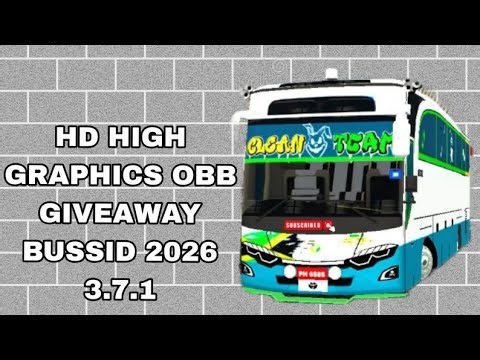 HD HIGH GRAPHICS OBB GIVEAWAY// BUSSID 2026