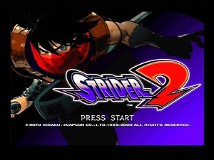 [Ps1] Introduction du jeu "Strider 2" de l'editeur Capcom (2000)