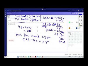 solving CAT 2025 QA question - clock based question