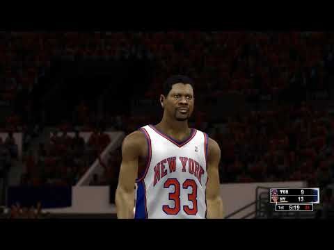 Kobe Bryant and the 2000 Toronto Raptors vs the 2000 New York Knicks | Game 4 | NBA Simulations