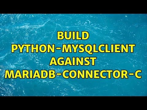 Build python-mysqlclient against mariadb-connector-c