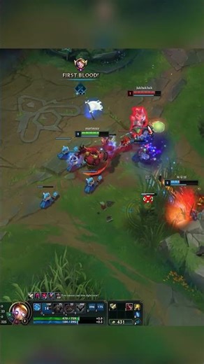 Blitzcrank & Jinx VsTristana & Taric | Early Botlane Fight! #leagueoflegends #highlights #blitzcrank