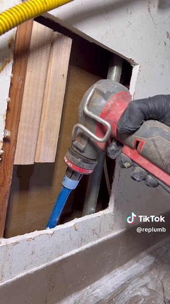 Water Maintained During Plumbing Repipes