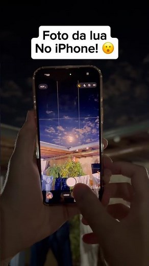 Como tirar foto da lua do jeito certo pelo iPhone!