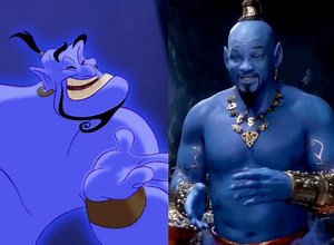 ¿Por qué el genio de Aladdín es azul?