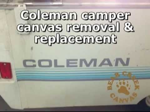 Coleman pop-up camper canvas replacement (bearcreekcanvas.com)