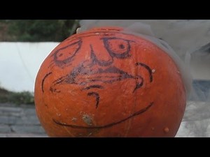 Exploding Pumpkin: 10 seconds composting