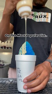 20K views · 54 reactions | This Combo Doesn’t Miss.. Blue Raspberry x Green Apple Stuffed w/ Ice Cream Drizzled In Creole Cream #shavedice #snoballs #snocones | Jmo's SneauxBall Catering Co. | Facebook