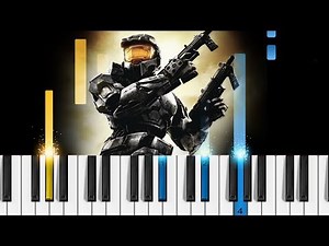 Halo 3 OST - Never Forget - Piano Tutorial / Piano Cover
