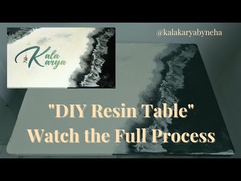 How I Made a Resin Table | Start to Finish