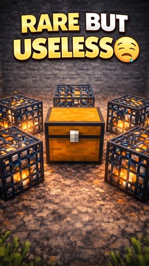 5 Curepded spowrner but These are useless🥱|#minecraft