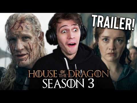 House of the Dragon Season 3 - Official Trailer REACTION!!