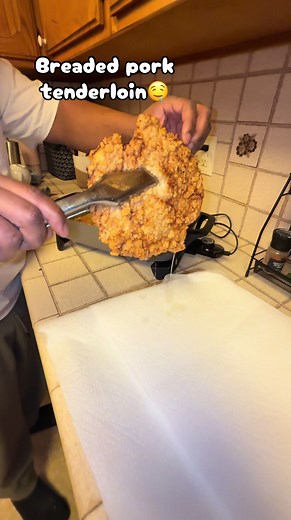 Delicious Homemade Breaded Pork Tenderloin Sandwich