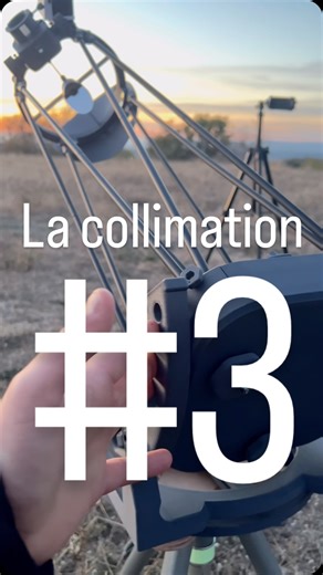 La3emedim_conception modélisation et impression 3D on Instagram: "LA COLLIMATION #3 ! Warning: une vérification sur étoile est conseillée avec la tâche d’Airy. Tout le monde en parle comme d’un truc de sorcier… Pourtant, avec le Smallest, on comprend en 2 minutes que c’est juste une question de logique et de patience. Quand tu montes ce télescope, tu vois comment les miroirs s’alignent, tu sens comment la lumière se concentre. Pas besoin de formules magique ! Résultat : des images nettes, des ga
