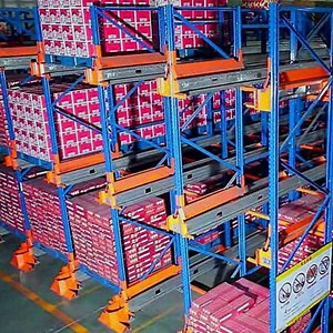 [Hot Item] Automated Shuttle Racking System - High-Density Pallet Storage for Warehouse