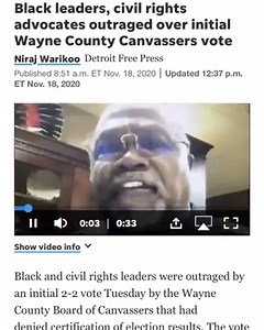 27K views · 1K reactions | Republican members of the vote certification board tried to de-certify all DETROIT VOTES. THEY CHANGED THEIR MINDS AFTER A DETROIT CITIZENS HEARING!! | Judge Greg Mathis | Facebook