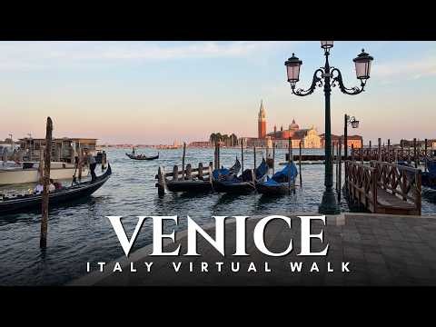 Venice, Italy 🇮🇹 Walking in One of the World’s Most Beautiful Cities • 4K UHD