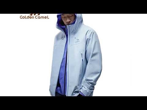 #GOLDEN CAMEL Hard Shell Jackets Unisex Professional Windbreakers Windproof Waterproof High Perfor
